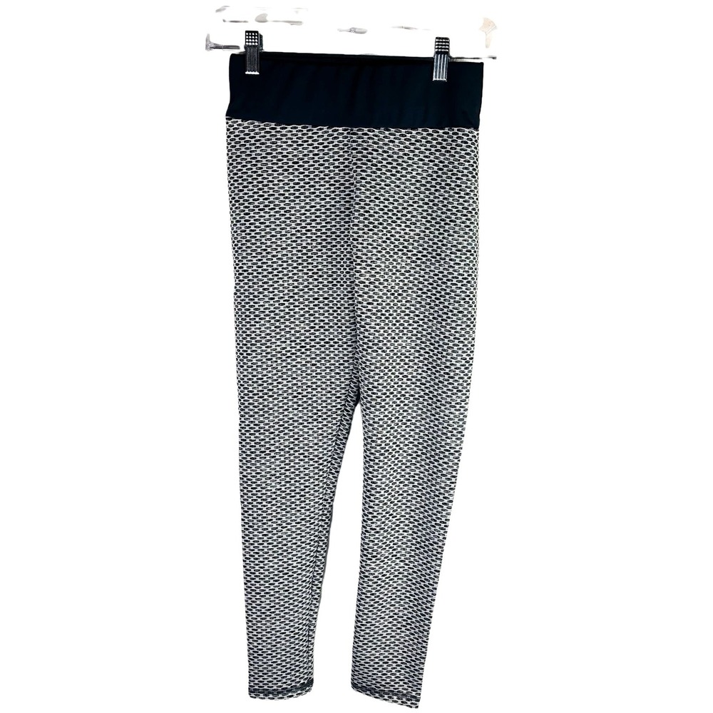 Women's Anti Cellulite, Lift, Leggings Textured Scrunch Yoga Pants Size S